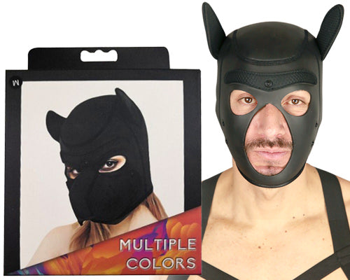 Neoprene Puppy Hood 動物SM面具