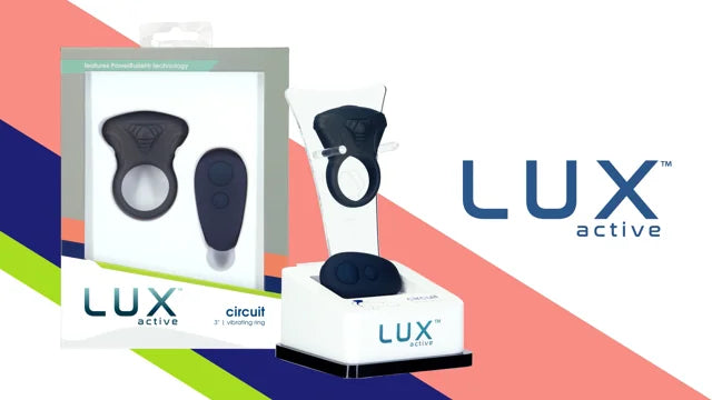 Lux Active – Triad – 3" 陰莖震動環 – Remote Included