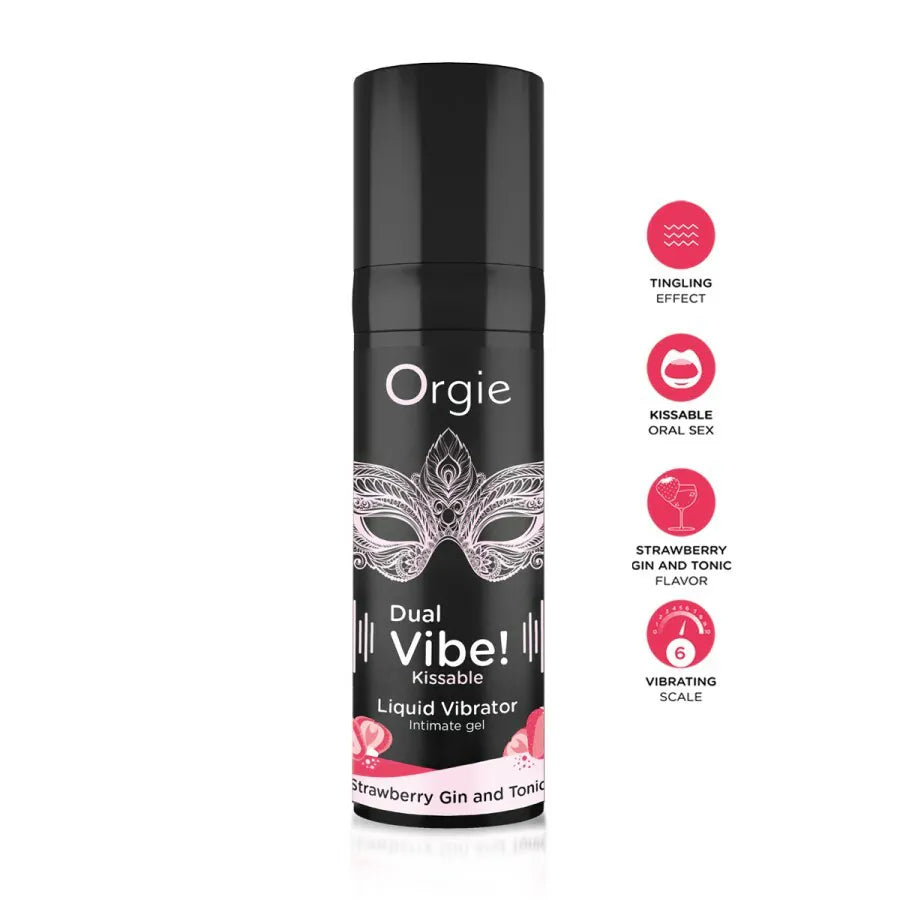 Orgie Dual Vibe Strawberry Gin and Tonic酥麻震感口交高潮液15ml