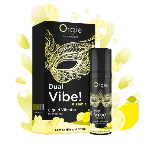 Orgie Dual Vibe Lemon Gin and Tonic 酥麻震感口交高潮液15ml