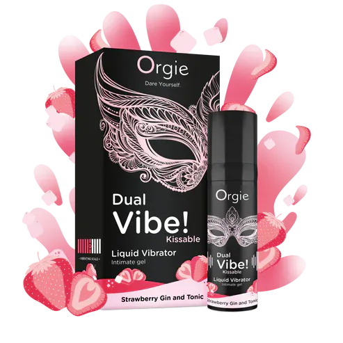 Orgie Dual Vibe Strawberry Gin and Tonic酥麻震感口交高潮液15ml