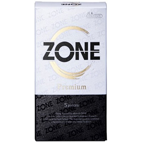 ZONE Premium 果凍乳膠安全套(5片裝)