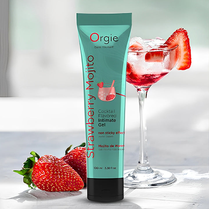 Orgie-LUBE TUBE COCKTAIL STRAWBERRY MOJITO 潤滑液100ML