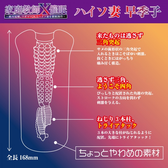 家庭教師X催眠 巨乳人妻 早季子の淫穴