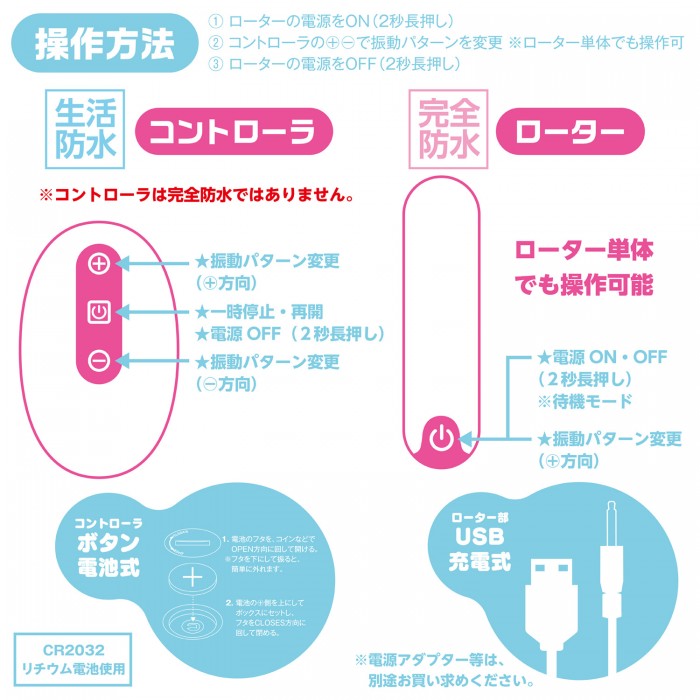 SSI 遠程無線搖控震蛋 docodemo