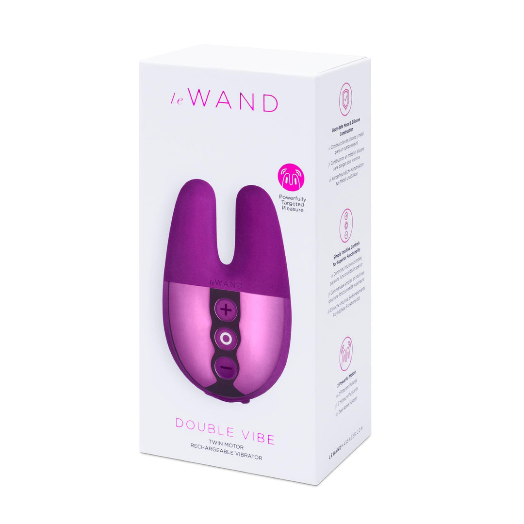 Le WAND DOUBLE VIBE 充電式雙摩打震動器