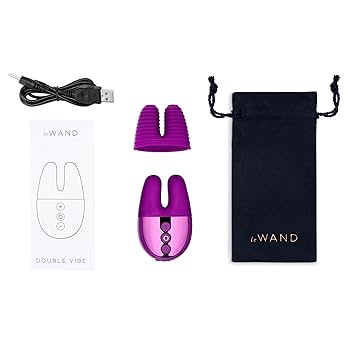 Le WAND DOUBLE VIBE 充電式雙摩打震動器