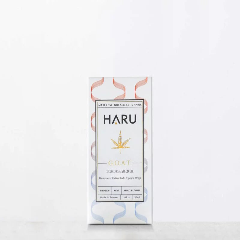 【HARU】G.O.A.T.大麻冰火潤滑液30ml
