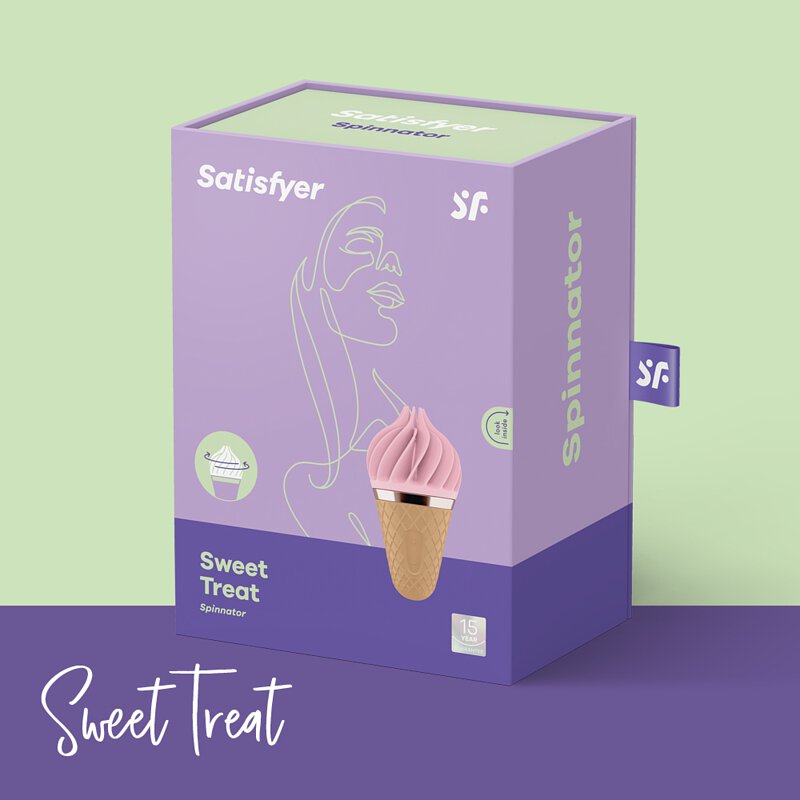 Satisfyer Sweet Treat 轉轉小甜筒震動器