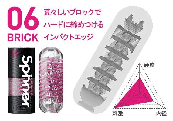 Tenga Spinner 06 Beads 衝擊磚 飛機杯