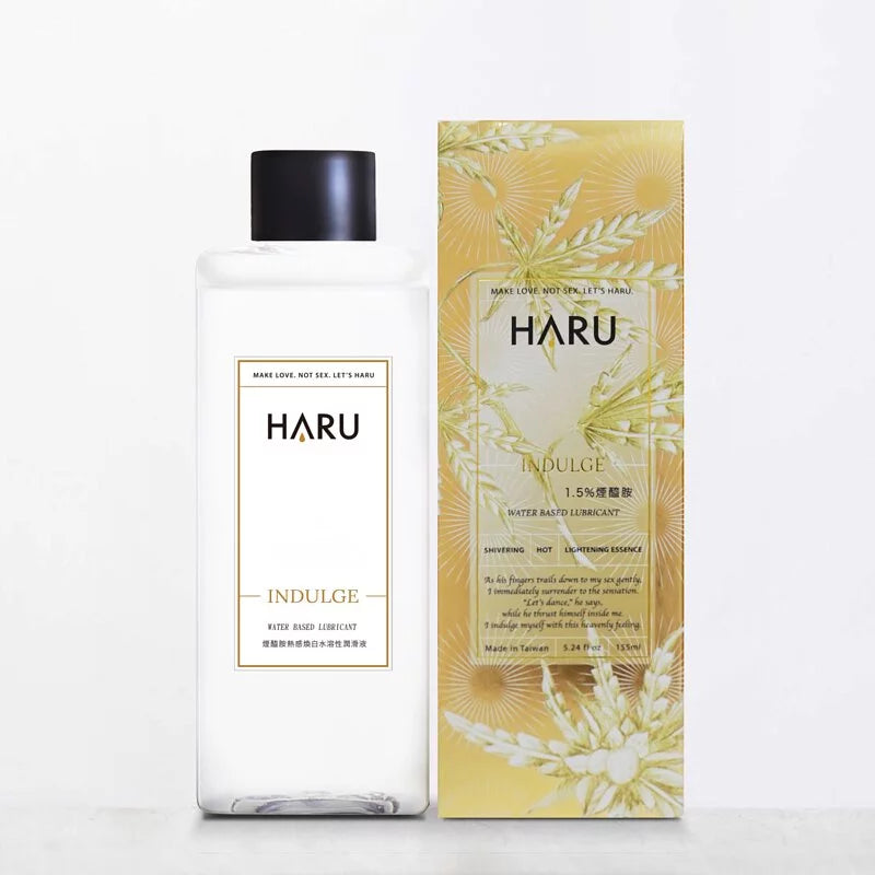 HARU: INDULGE 草本煙醯胺 熱感煥白潤滑液155ml