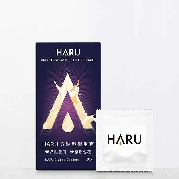 HARU: G-Spot 凸點環形安全套（10片裝）