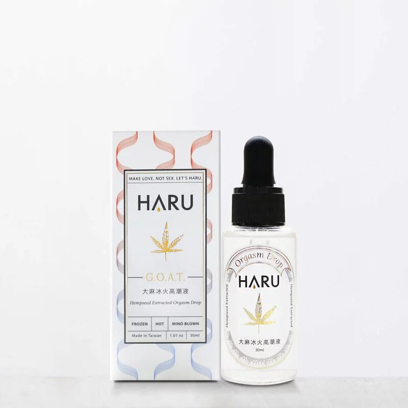 【HARU】G.O.A.T.大麻冰火潤滑液30ml