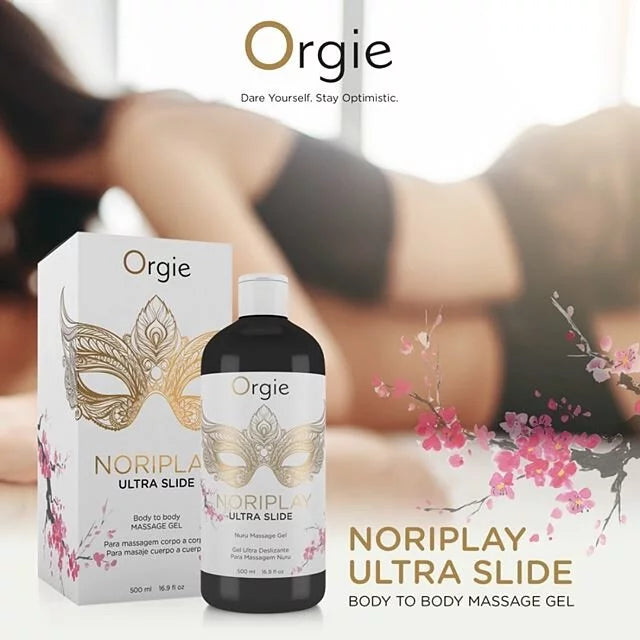 Orgie NORIPLAY ULTRA SLIDE NURU 身貼身情趣按摩油 長效滋潤款 500ml