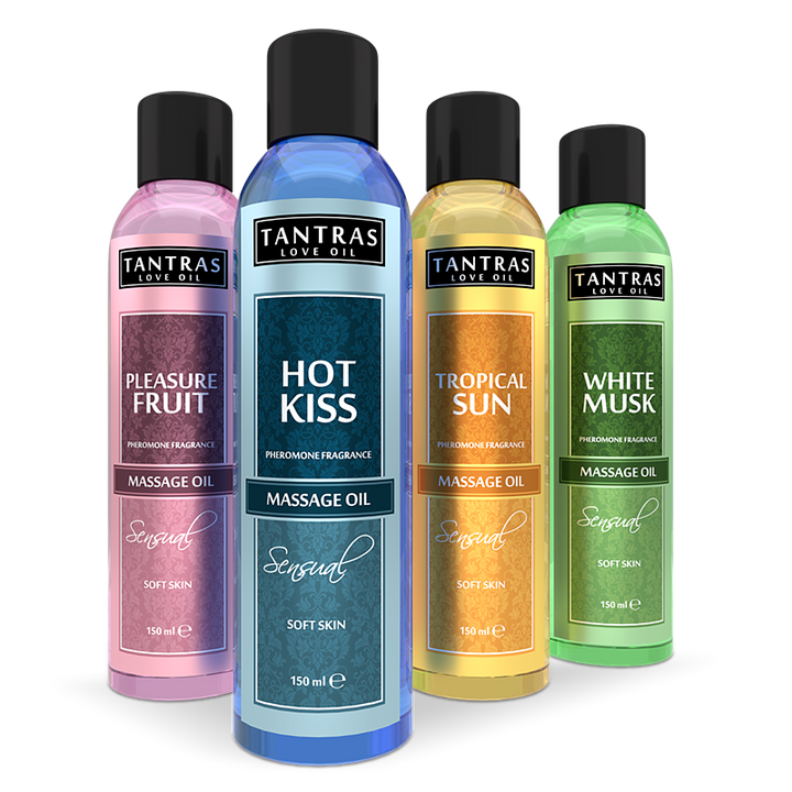 Intimateline-Tantras Hot Kiss費洛蒙按摩油 150ml