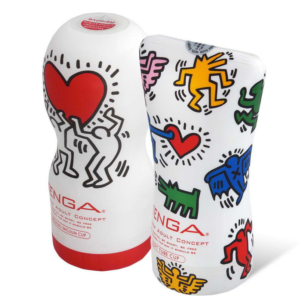 TENGA ✕ Keith Haring DEEP THROAT CUP