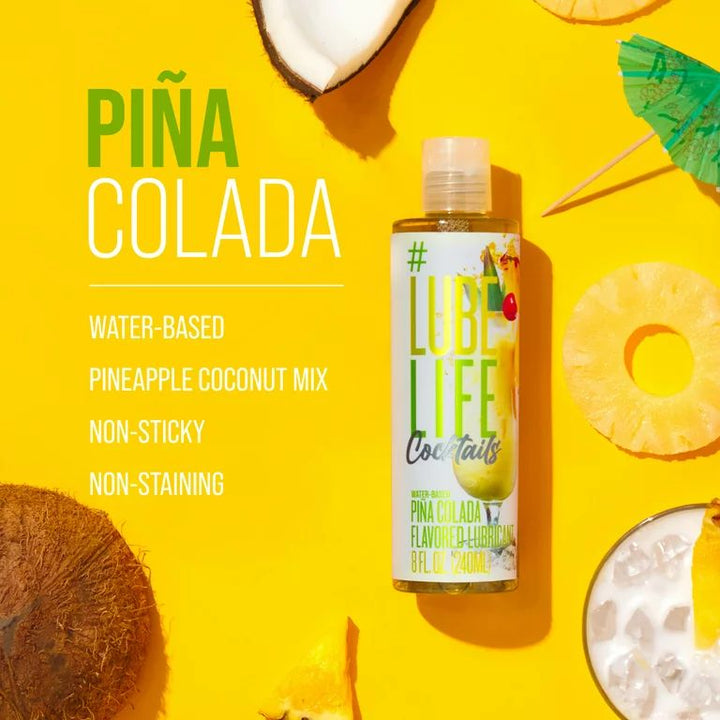 LubeLife – Pina Colada Flavoured Lubricant 可食用水溶性潤滑液 – 240Ml