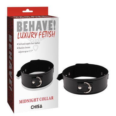 Behave! Luxury Fetish - Midnight Collar