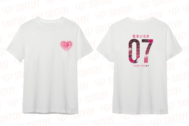 松本一香（松本いちか）x Sixtoy 香港限定紀念版T-Shirt