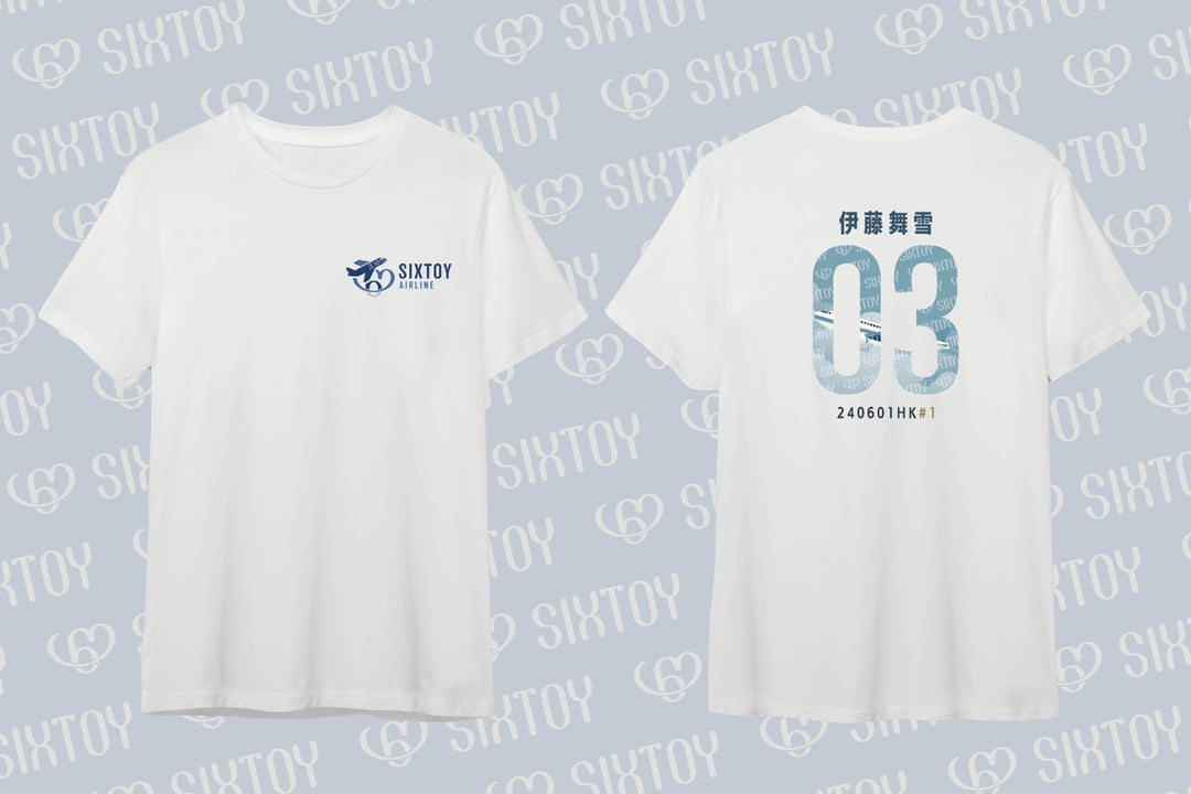 伊藤舞雪（伊藤まゆき）x Sixtoy 香港限定紀念版T-Shirt