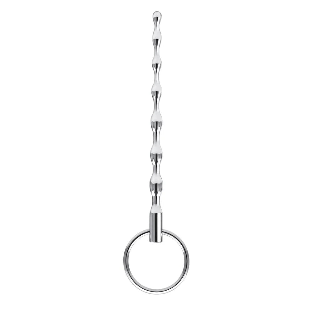 BLUELINE-金屬導管 4.25" Stainless Steel ribbed urethral sound