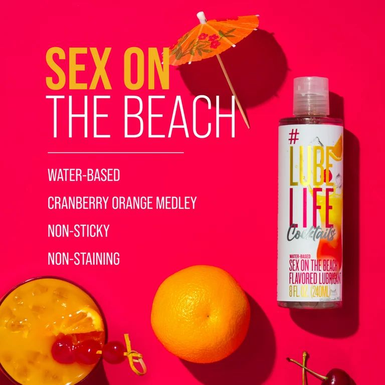 LubeLife – Sex on the Beach  Flavoured Lubricant 可食用水溶性潤滑液 – 240Ml