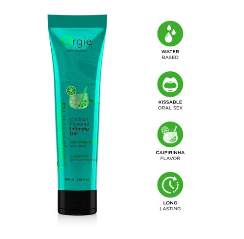 Orgie-LUBE TUBE COCKTAIL CAIPIRINHA 潤滑液100ML