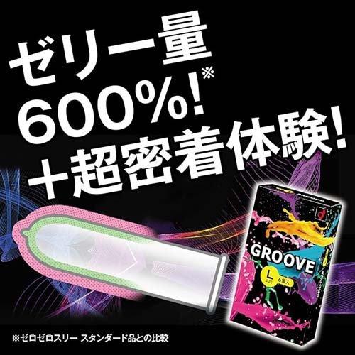 岡本 GROOVE 避孕套 L SIZE  6個入