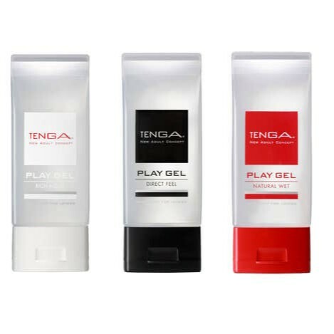 TENGA PLAY GEL - DIRECT FEEL 水性潤滑液 (黑TPG-103)