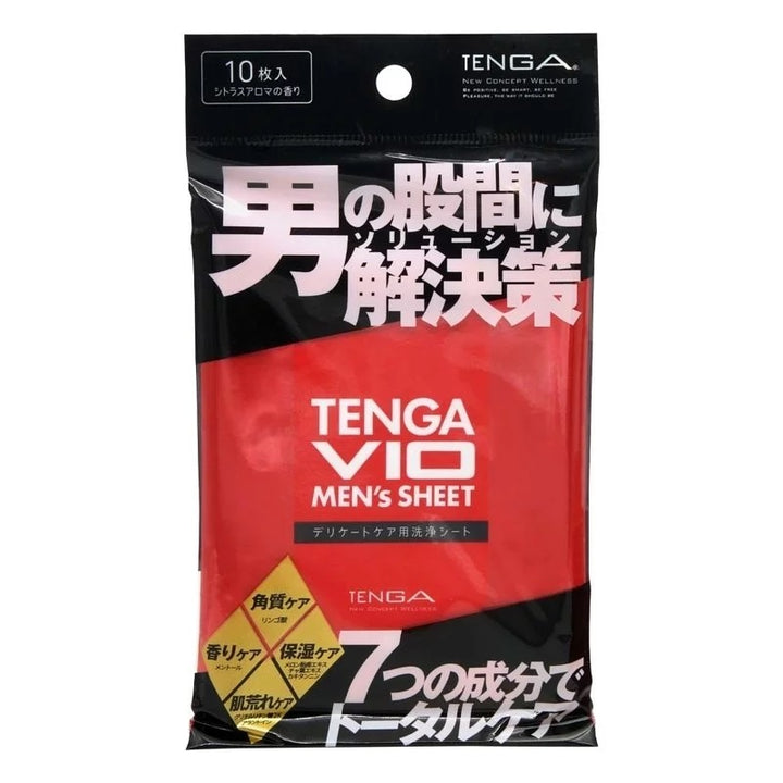 TENGA VIO MEN’s SHEET 男士護理濕紙巾