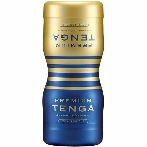 TENGA - 新 PREMIUM 雙洞型飛機杯 TOC-204PT