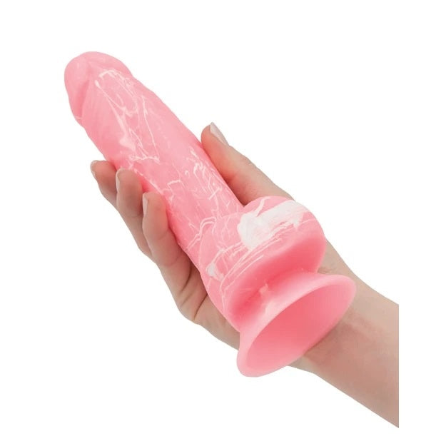 Addiction Brandon Silicone Realistic Dildo With Balls Glow In The Dark