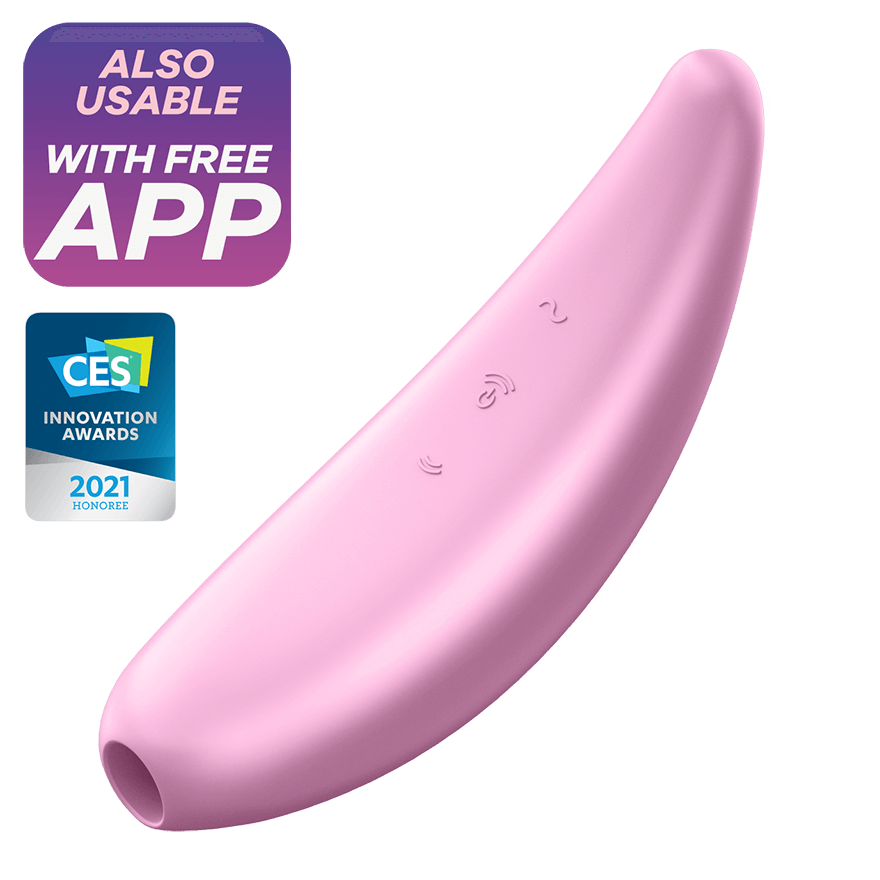 SATISFYER Curvy 3+ 智能手機 APP 陰蒂吸啜器