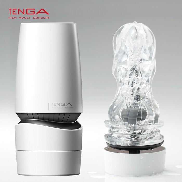 Tenga Aero Silver Ring 撥盤式氣吸杯 (銀灰環) TAH-001