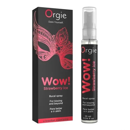 Orgie Wow 草莓冰感刺激口腔噴霧10ml