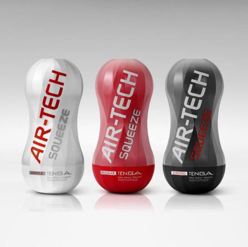 TENGA AIR-TECH SQUEEZE 重複使用型真空飛機杯