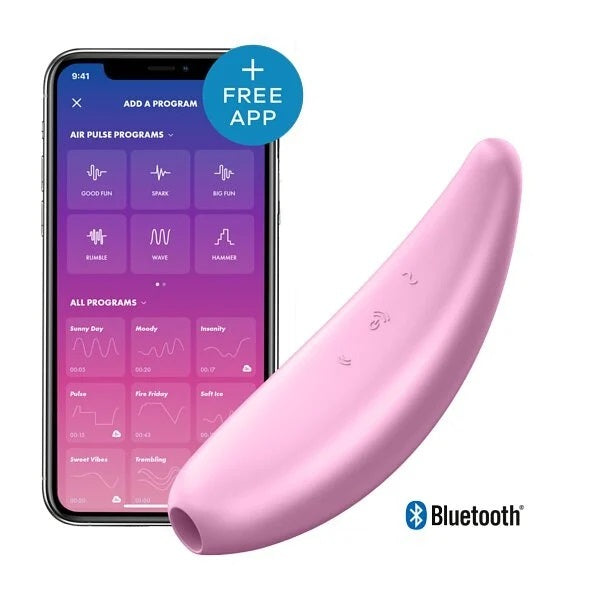 SATISFYER Curvy 3+ 智能手機 APP 陰蒂吸啜器