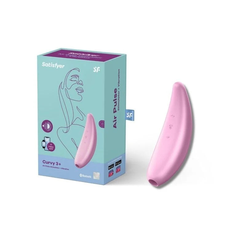 SATISFYER Curvy 3+ 智能手機 APP 陰蒂吸啜器