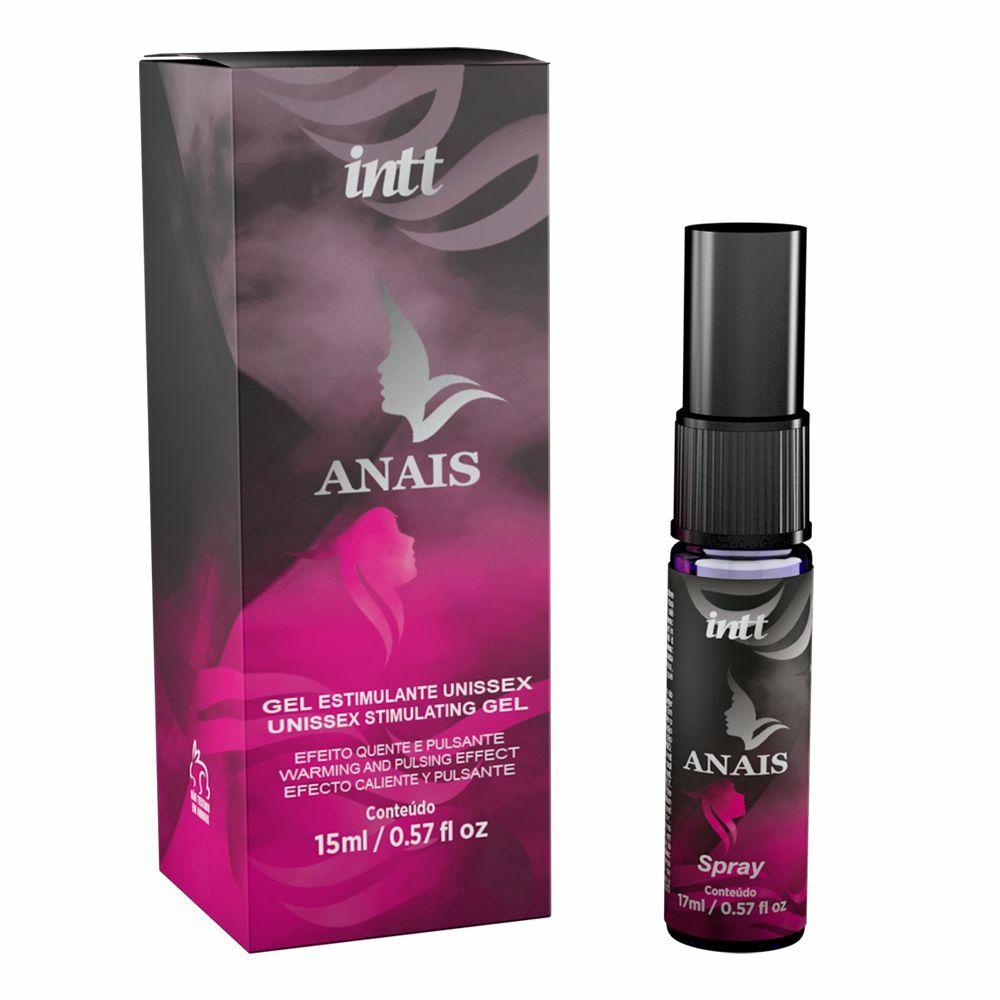 巴西Intt Anais 熱感 肛門刺激 潤滑劑 15ml