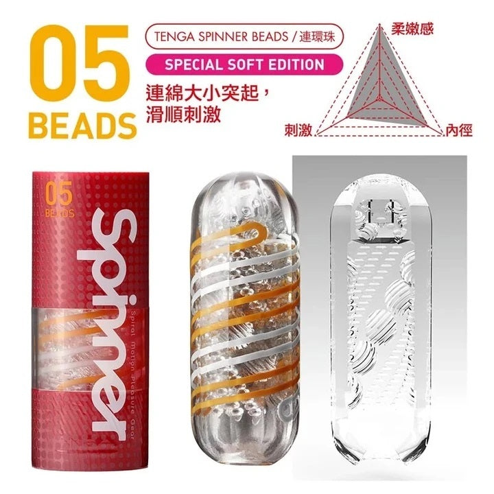 TENGA SPINNER05 SOFT EDITION ｜柔嫩版