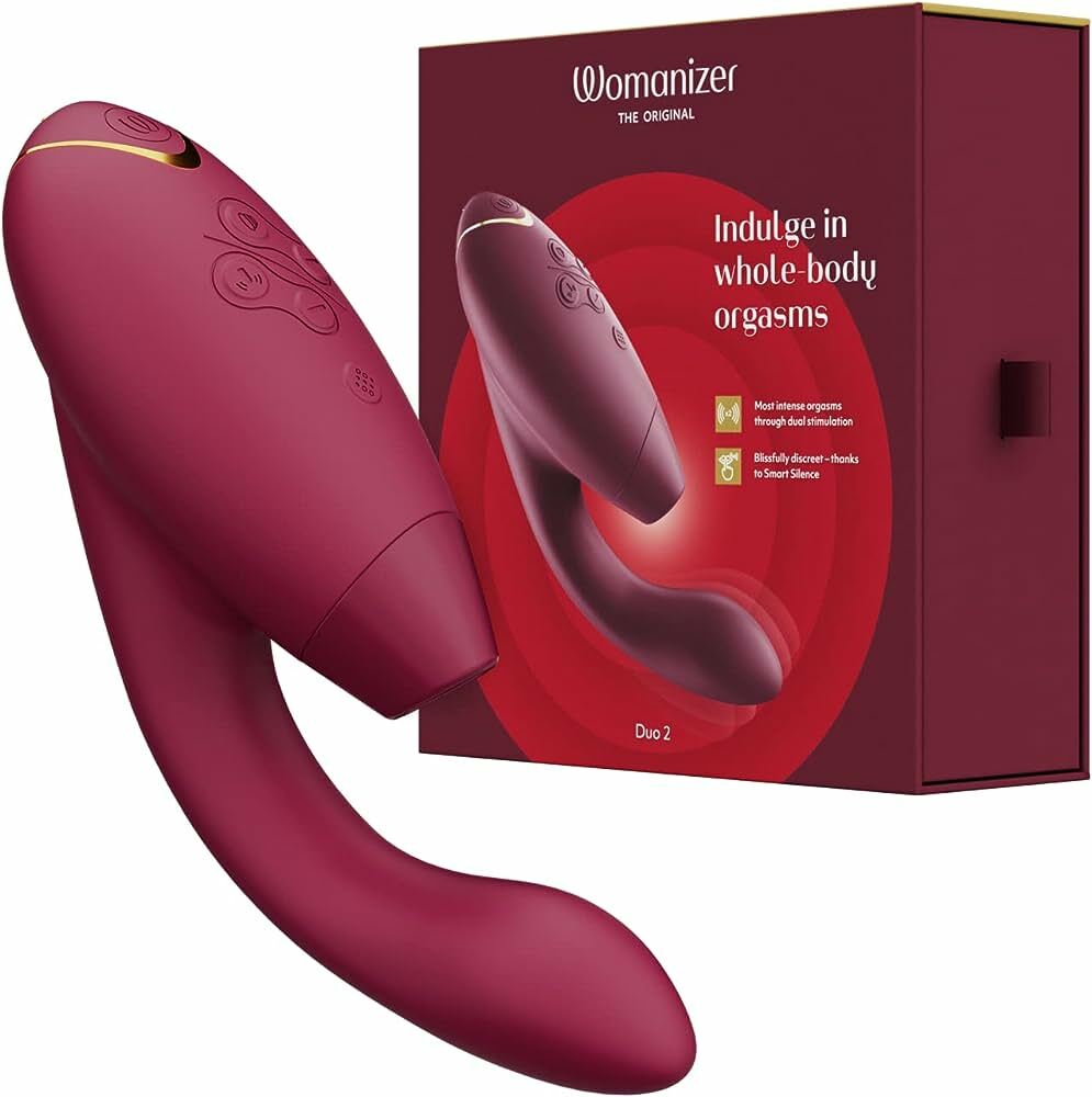 Womanizer DUO 雙頭陰蒂吸啜震動器