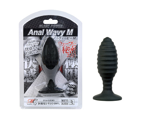 Anal wavy M 肛塞波浪 M