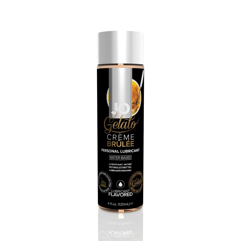 System Jo Gelato Creme brulee 可食用水性潤滑液 焦糖蛋味 120ml